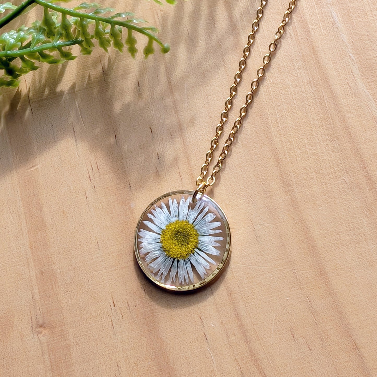 Purity & New Beginnings | Daisy Necklace | Gold Plated