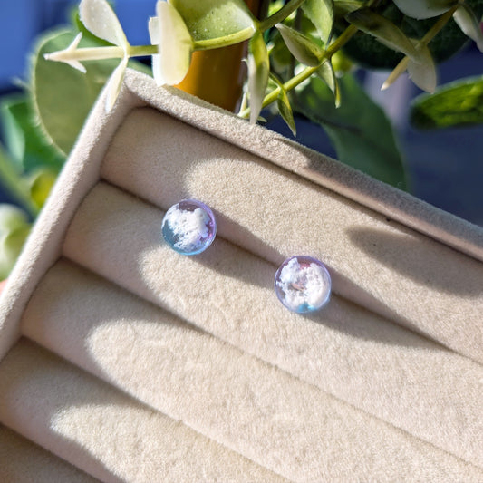 Twilight & Sunset Sky Cloud Earrings | Handmade Nature-Inspired Jewellery